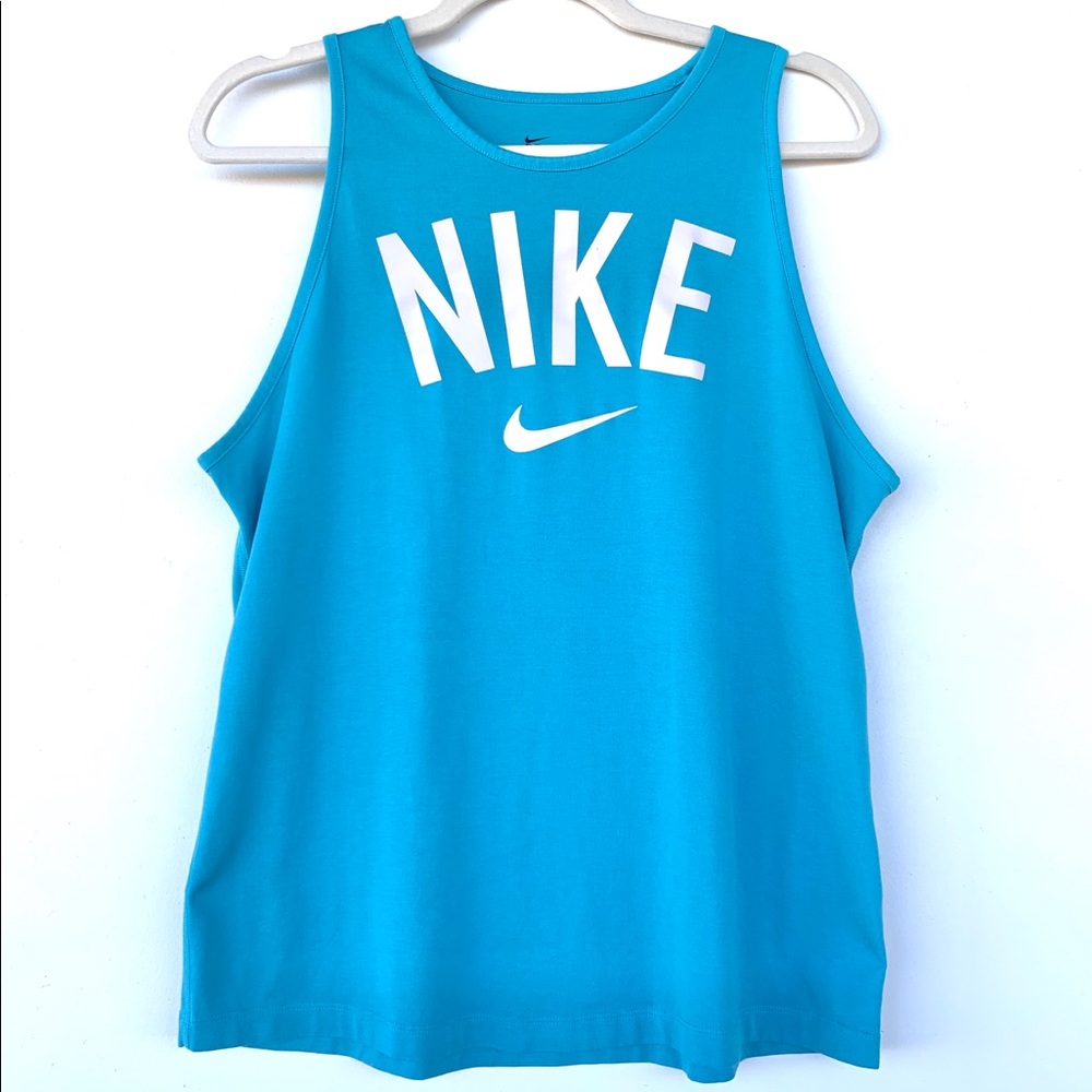 Nike Dri-Fit Tank Baby Blue Size Medium